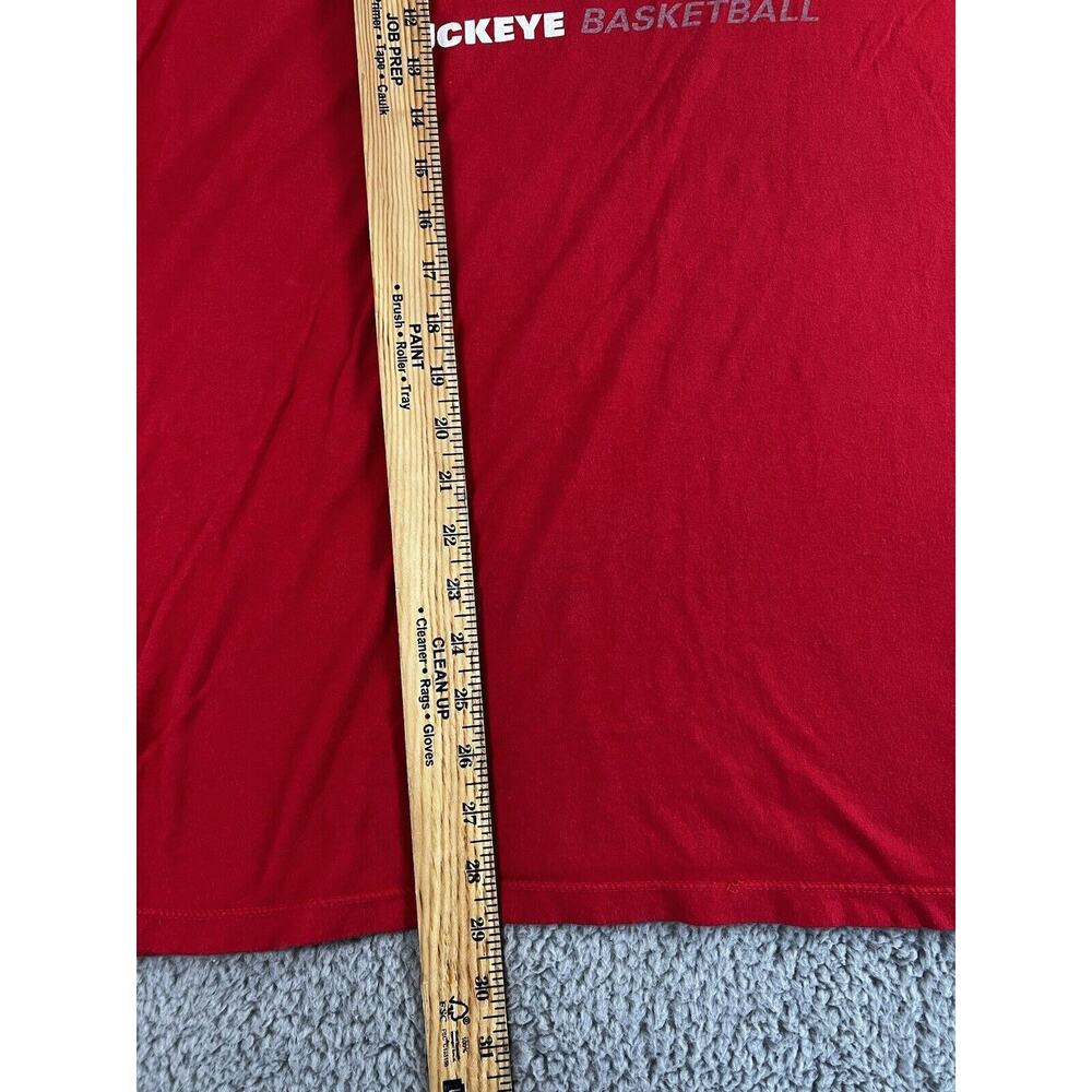 Ohio State Buckeye T Shirt‎ Men 2XL Graphic Basketball Collegiate Athletic Y2K - Picture 6 of 7